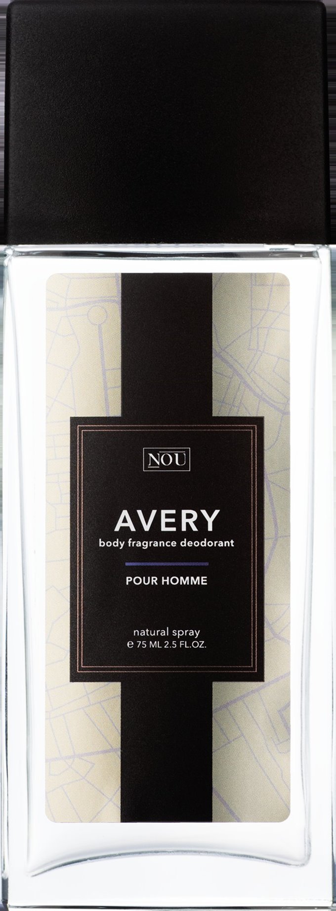NOU pour Homme Dezodorant w szkle Avery 75ml