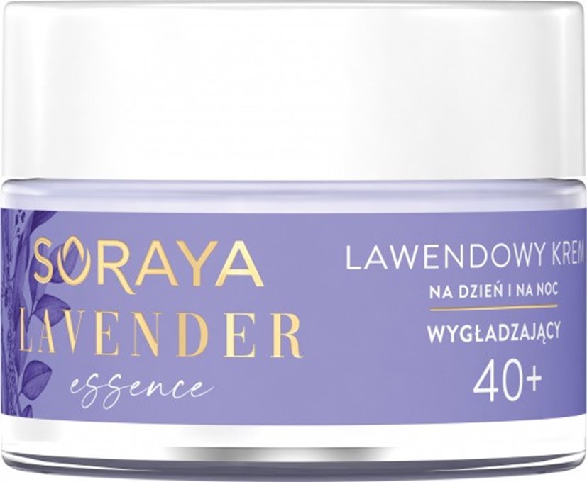 Soraya Lavender Essence 40+ Lawendowy Krem wygładzający na dzień i noc 50ml