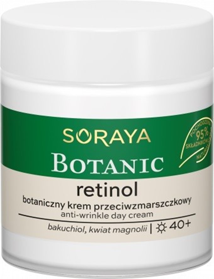 Soraya Botanic Retinol 40+ Botaniczny Krem przeciwzmarszczkowy na dzień  75ml