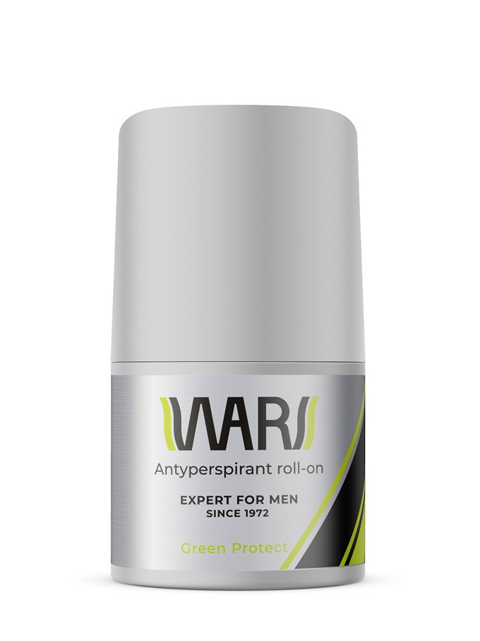 WARS Antyperspirant roll-on Green Protect - Melon&Cedr 50ml